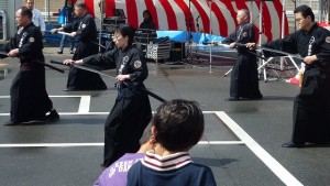 古武道の披露